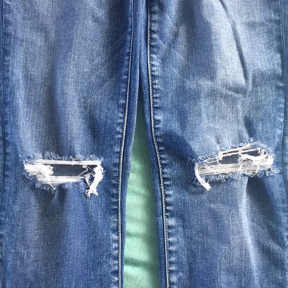 Cropped denim jeans - Picture 2 of 3